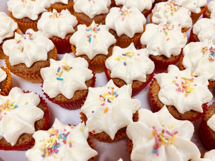 Mini party cupcakes